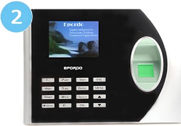 Attendance managerment system with fingerprint scennner  for time tracking