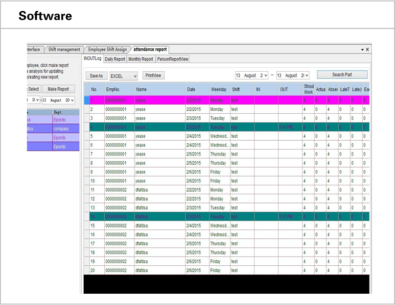 Face Recognition Time Attendance and Access Control System